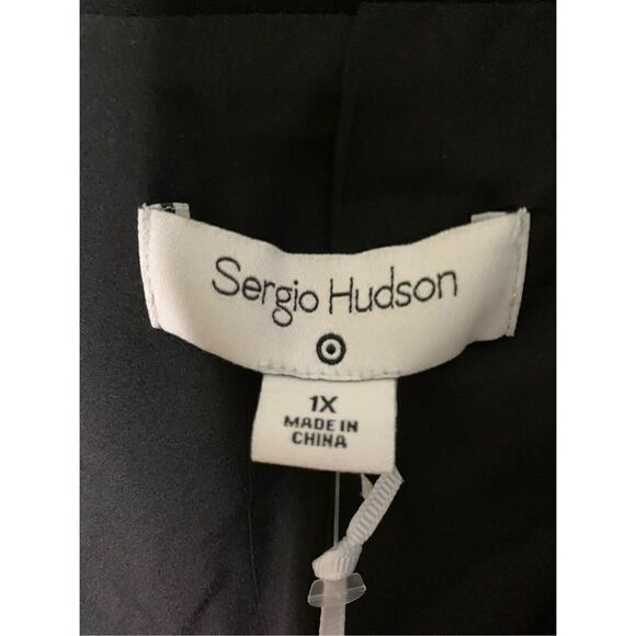 NEW Sergio Hudson Target Black Blazer women's size 1X NWT - Picture 3 of 7